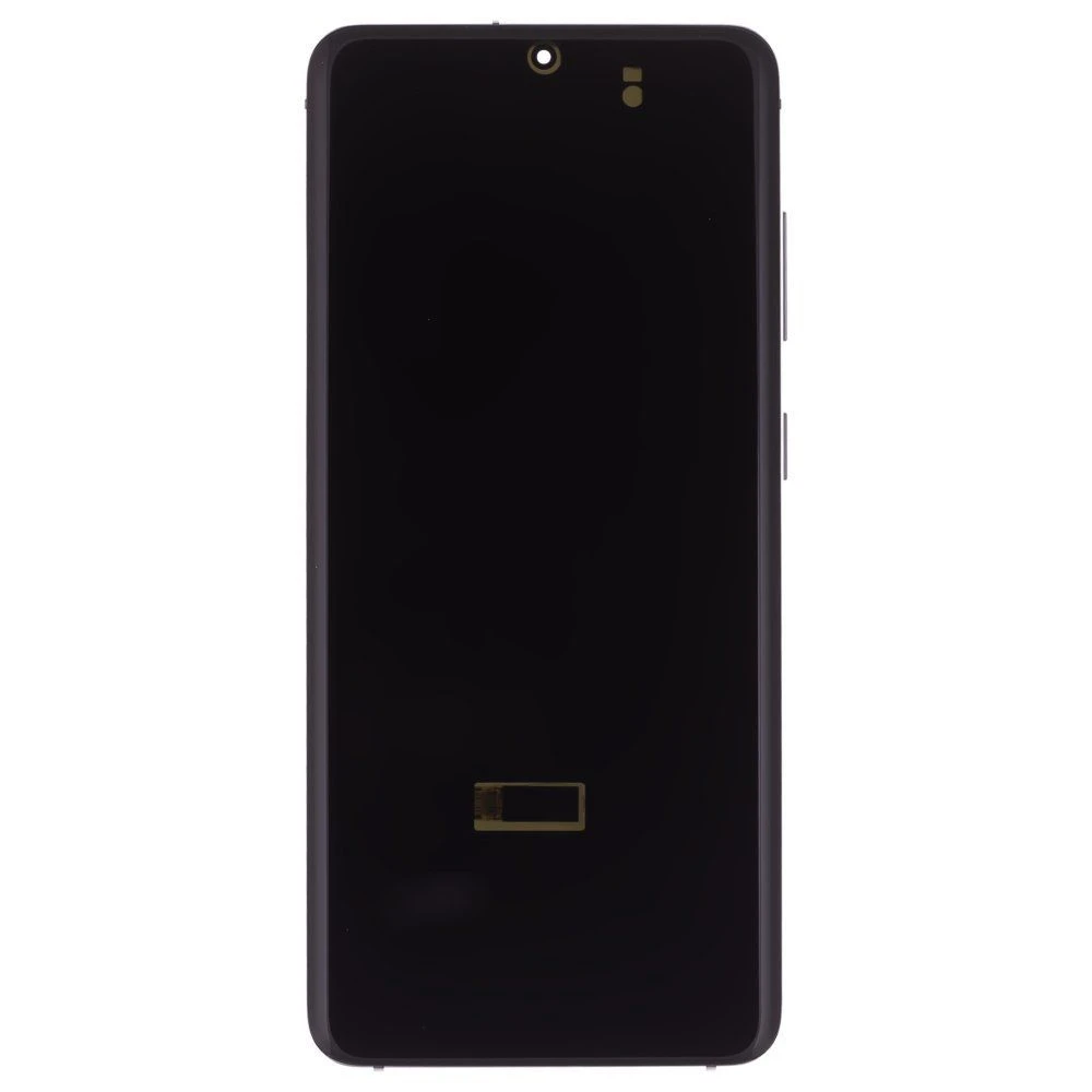 Дисплей для Samsung G980 Galaxy S20 + тачскрин (серебристый) (в рамке) (OLED) (Full Size) фото №1