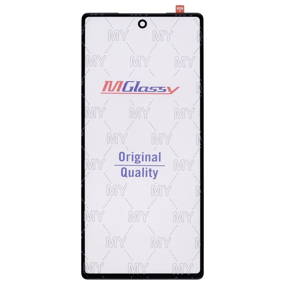 Стекло модуля для Google Pixel 6 (GB7N6/G9S9B16/G9S9B/GR1YH) + OCA (черный) (Musttby) фото №1