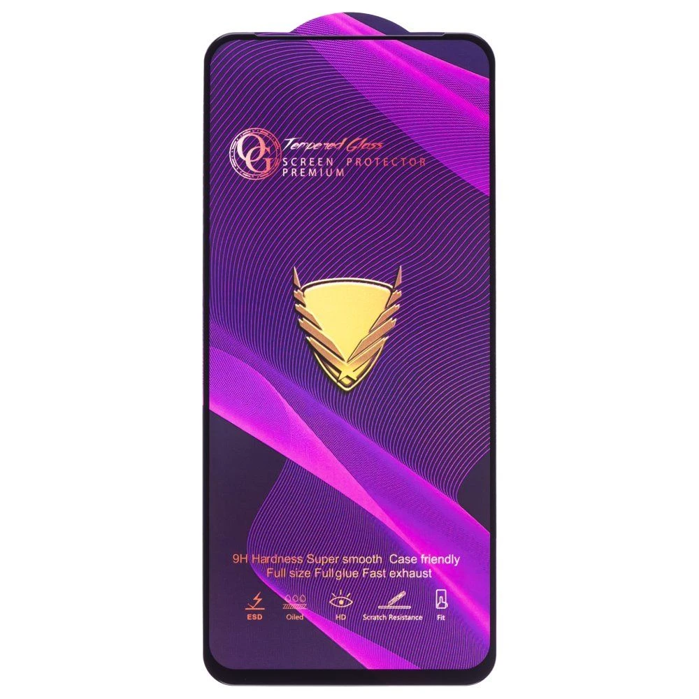 Защитное стекло OG Glass (3 в 1) для Infinix Smart 9 (X6532) (черный)  фото №1