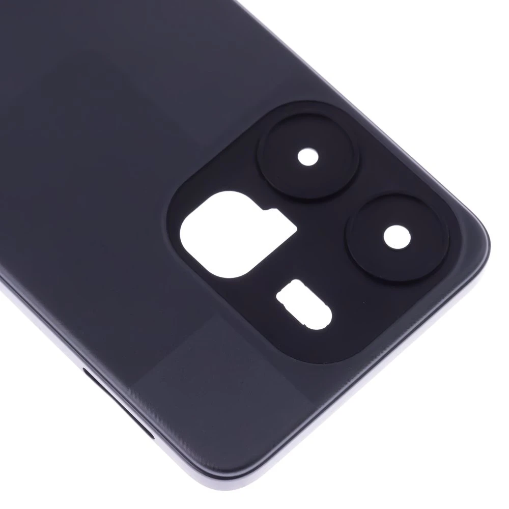 Задняя крышка для Tecno Pop 7 (BF6) (черный) фото №3