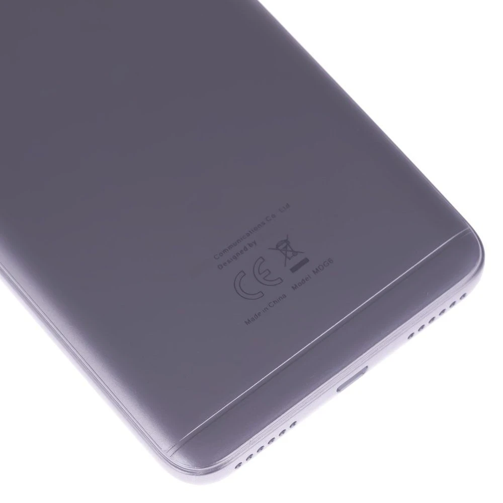 Задняя крышка для Xiaomi Redmi Note 5A Prime (серый) фото №4