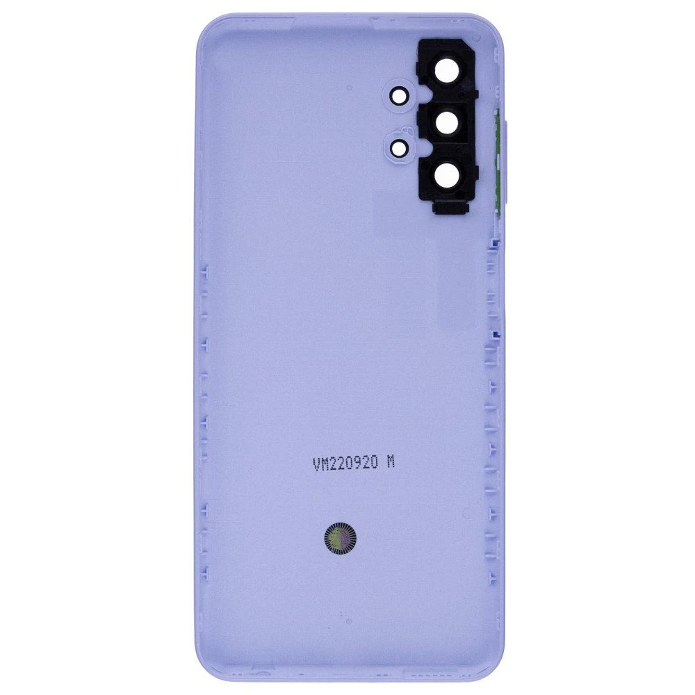 Задняя крышка для Samsung A135 Galaxy A13 (голубой) (в сборе со стеклом камеры) фото №2