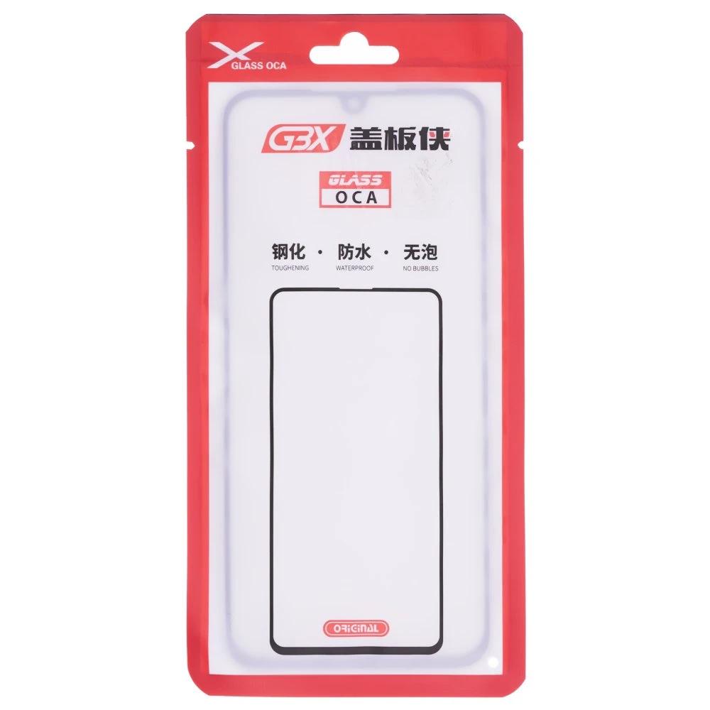 Стекло модуля для Xiaomi Redmi Note 12 4G (23021RAA2Y) / Redmi Note 12 5G (22111317G) / Poco X5 5G (22111317PG) + OCA (черный) (Premium) фото №2