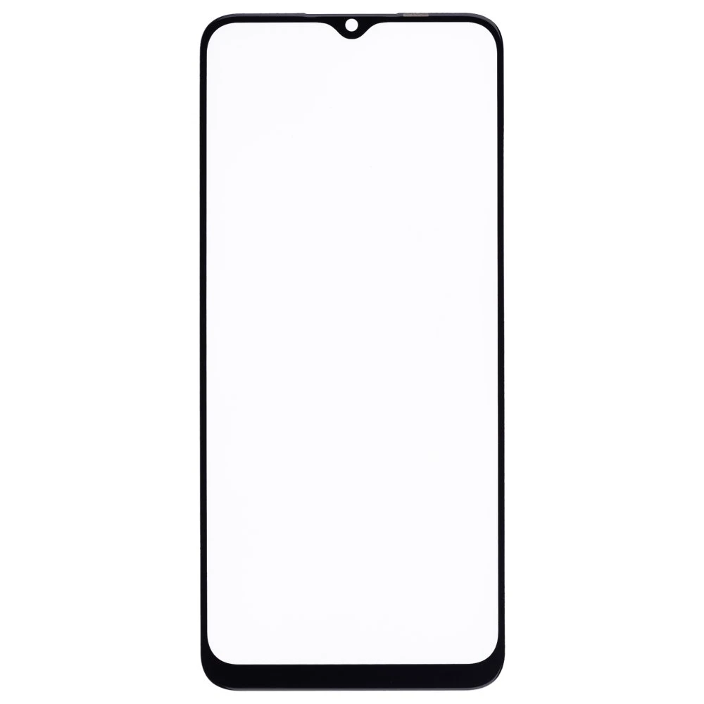 Стекло модуля для Realme C11 (RMX2185) / C15 (RMX2180) / OPPO A15 (CPH2185) / A15s (CPH2179) / A16 (CPH2269) и др. + OCA (черный)  фото №1