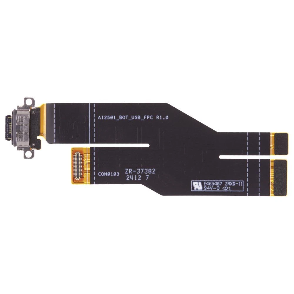 Шлейф для Asus ROG Phone 9 (AI2501A) / ROG Phone 9 Pro (AI2501) с комп. + разъем зарядки фото №2