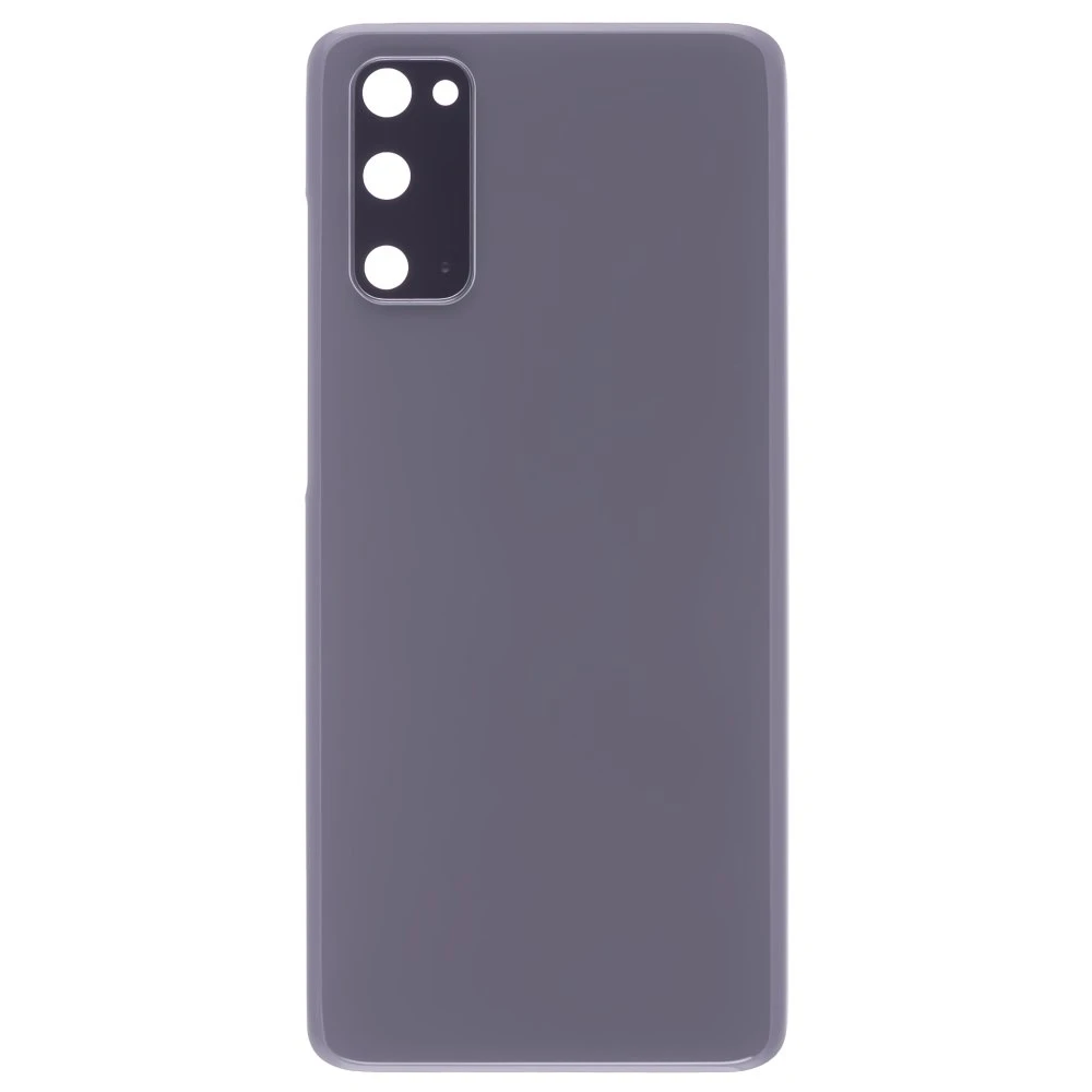 Задняя крышка для Samsung G980 Galaxy S20 (серый) (в сборе со стеклом камеры) фото №1