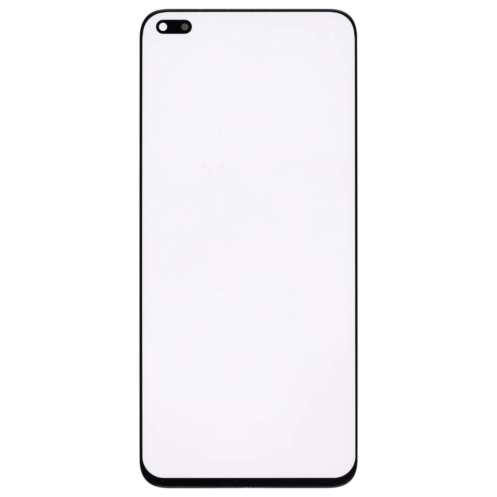Стекло модуля для Huawei Nova 8i (NEN-LX1) / Honor 50 Lite (NTN-LX1) + OCA (черный)  фото №1