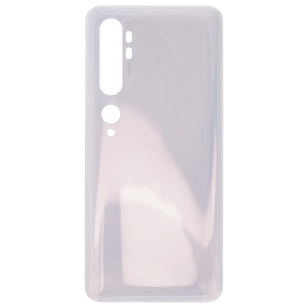 Задняя крышка для Xiaomi Mi Note 10 (M1910F4G) / Mi Note 10 Pro (M1910F4S) / Mi CC9 Pro (белый) фото №1