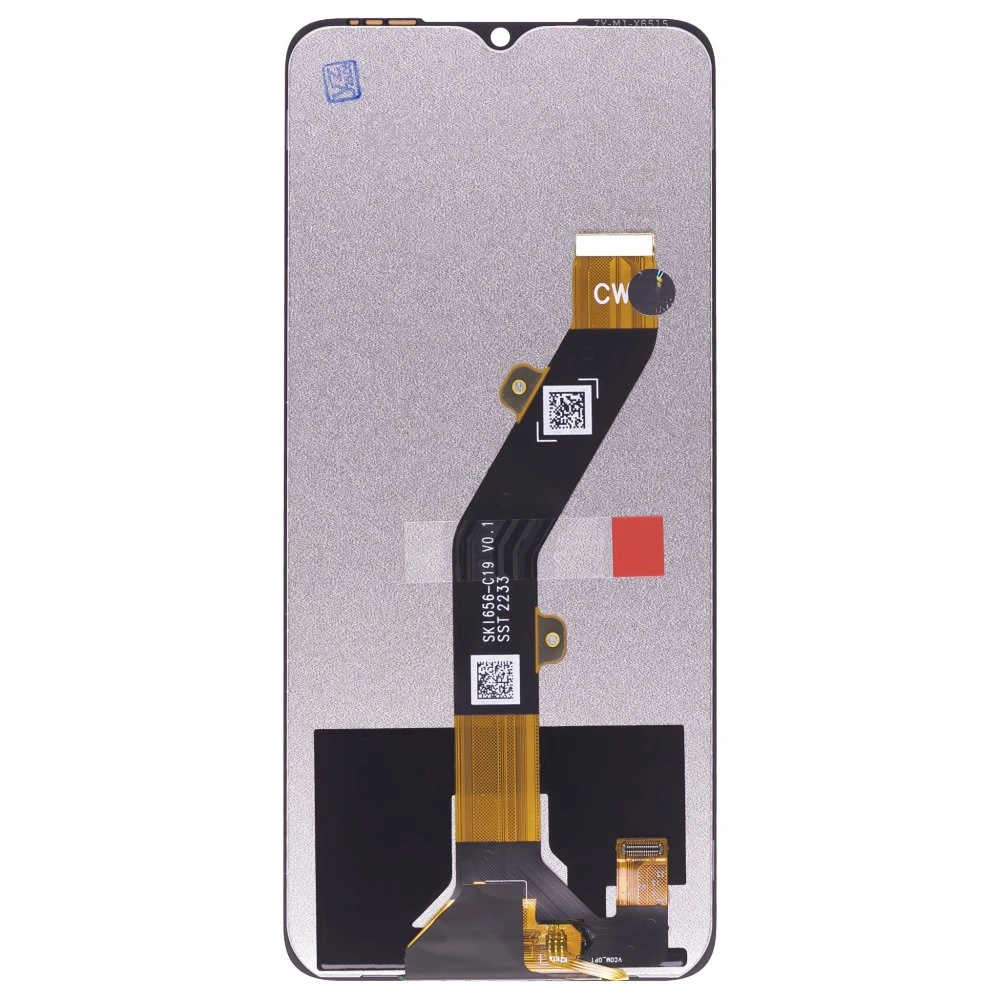 Дисплей для Infinix Hot 30i (X669) / Smart 7 Plus (X6517) / Tecno Pop 7 (BF6) / Itel S23 (S665LN) + тачскрин (черный) (ORIG) фото №2