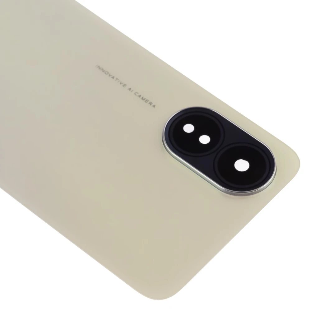 Задняя крышка для OPPO A38 (CPH2579) (золотистый) (в сборе со стеклом камеры) фото №3