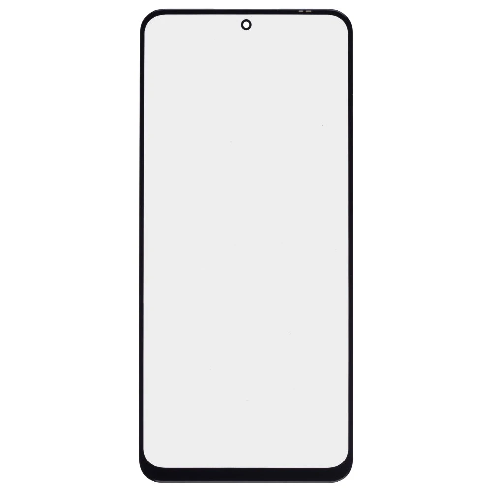 Стекло модуля для Xiaomi Redmi Note 12 4G (23021RAA2Y) / Redmi Note 12 5G (22111317G) / Poco X5 5G (22111317PG) + OCA (черный) (Premium) фото №1