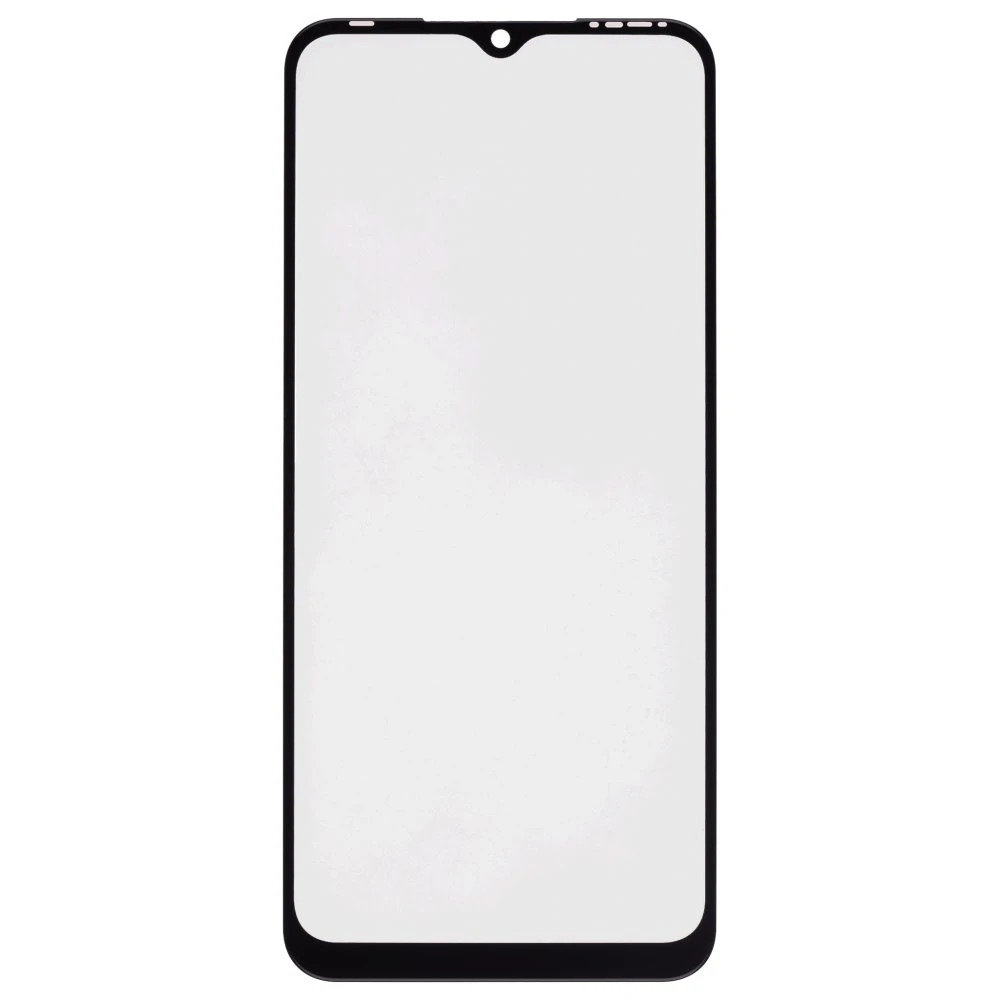 Стекло модуля для Tecno Spark 8C (KG5N) / Itel A60s (A662LM) / A70 (A665L) + OCA (черный) фото №1