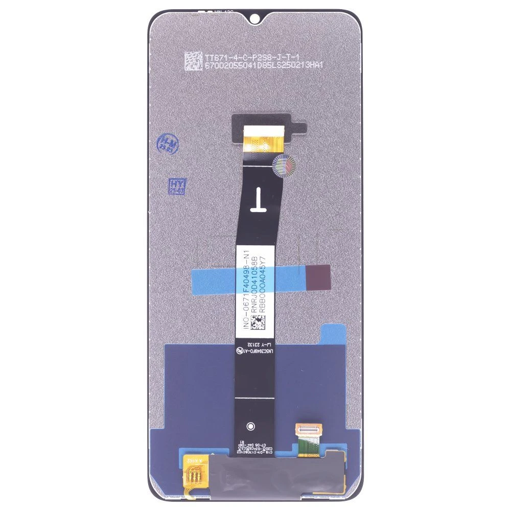 Дисплей для Xiaomi Redmi 12C (22120RN86G) / Poco C55 (22127PC95I) + тачскрин (черный) (ORIG) фото №2