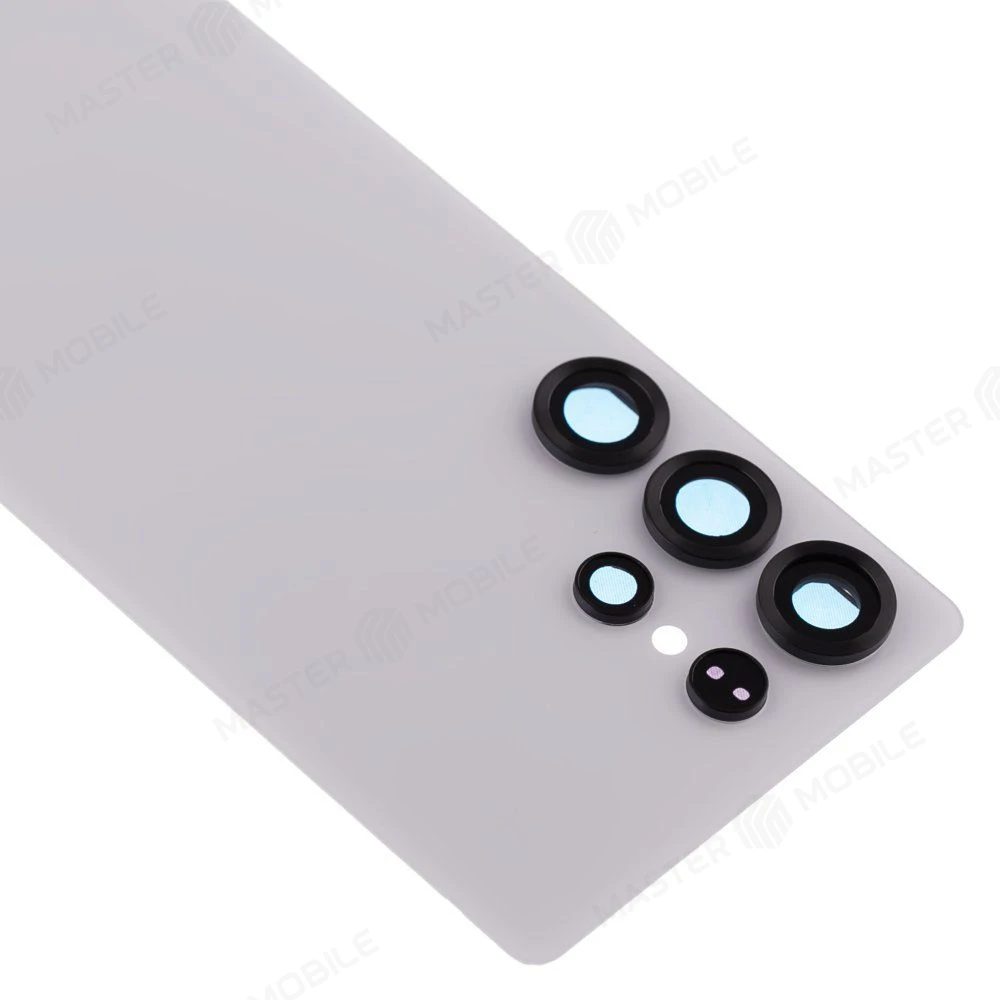 Задняя крышка для Samsung S938 Galaxy S25 Ultra (серебристый) (в сборе со стеклом камеры) (ORIG100)  фото №3