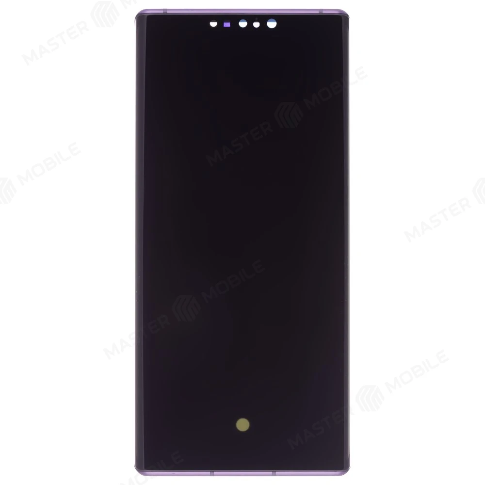 Дисплей для Huawei Mate 30 Pro (LIO-L09) + тачскрин (фиолетовый) (в рамке) (ORIG100) (SP) фото №1