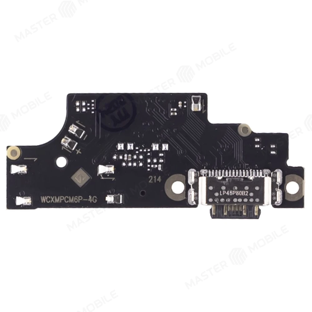 Нижняя плата для Xiaomi Redmi Note 13 Pro 4G (23117RA68G) с комп. + разъем зарядки + микрофон фото №2