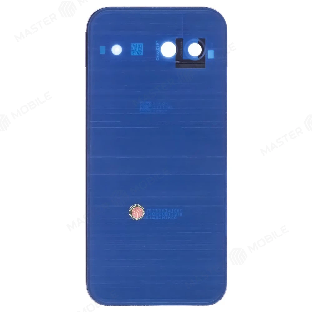 Задняя крышка для Google Pixel 8A (GKV4X/G6GPR/G8HHN/G576D) (синий) (в сборе со стеклом камеры) фото №2