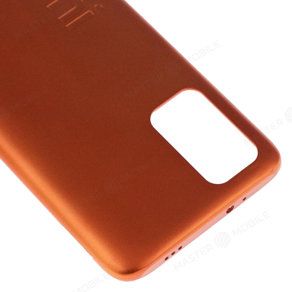 Задняя крышка для Xiaomi Redmi 9T (M2010J19SG/Y) (оранжевый) фото №3