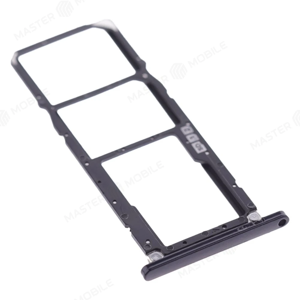 Держатель сим-карты для Asus ZenFone Max Pro M1 (ZB601KL) / ZenFone Max Pro M1 (ZB602KL) (черный) фото №3