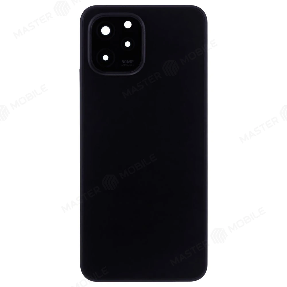 Задняя крышка для Huawei Nova Y61 (EVE-LX9N) (черный) (в сборе со стеклом камеры) фото №1