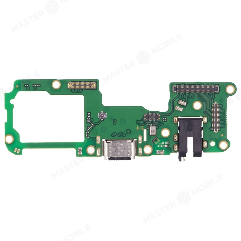 Нижняя плата для OPPO Reno 4 Lite (CPH2125) / Reno 5 Lite (CPH2205) с комп. + разъем зарядки + микрофон  фото №1