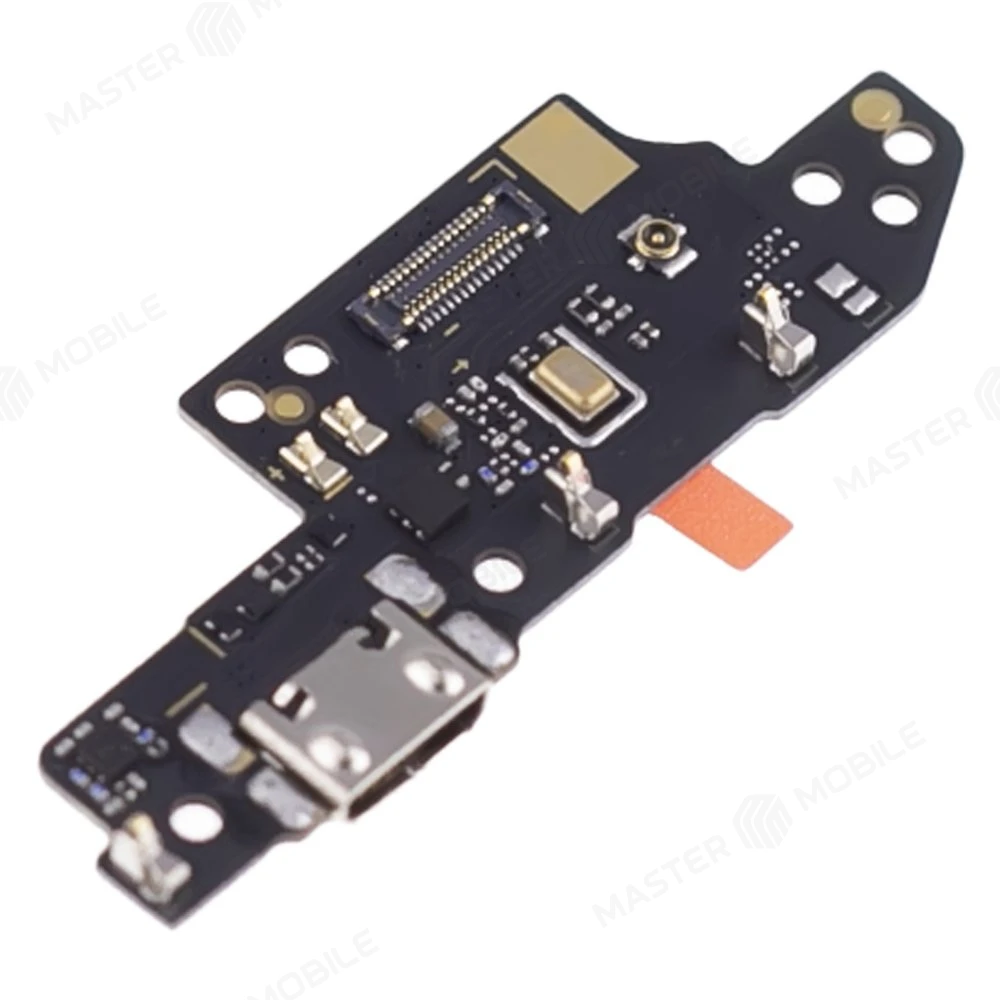 Нижняя плата для Xiaomi Redmi 9A (M2006C3LG) / Redmi 9C (M2006C3MG) / Redmi 10A (220233L2G) и др. с комп. + разъем зарядки + микрофон (ORIG100) фото №3