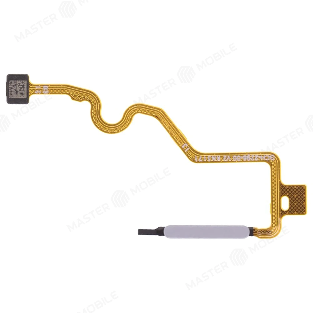 Шлейф для Tecno Pova 5 Pro 5G (LH8n) с комп. + сканер отпечатка пальца (серебристый) фото №1