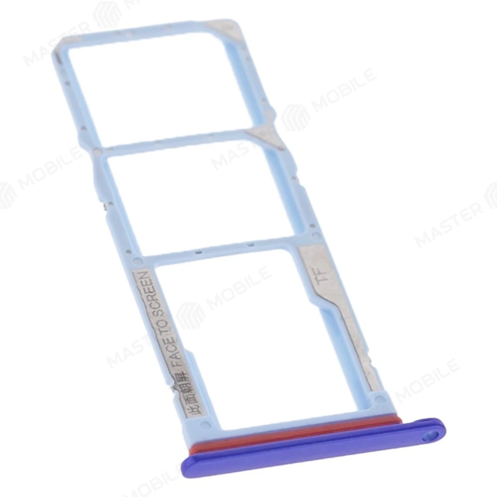 Держатель сим-карты для Xiaomi Redmi 7A (M1903C3EG) (синий)  фото №3