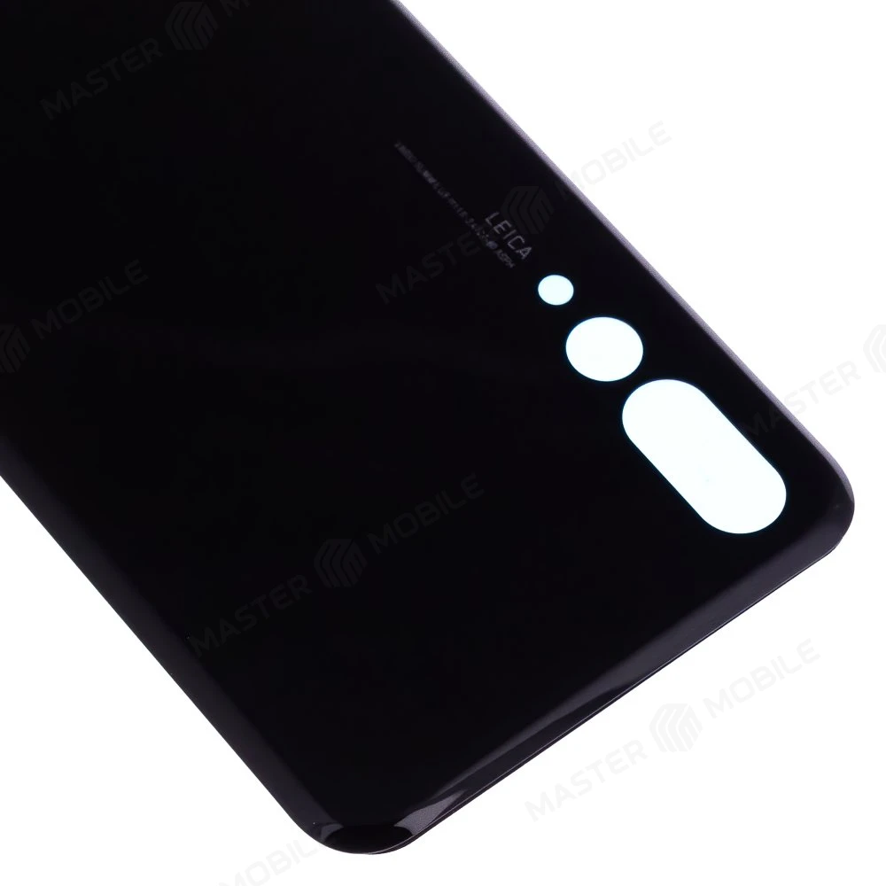 Задняя крышка для Huawei P20 Pro (CLT-L29) (черный) фото №3