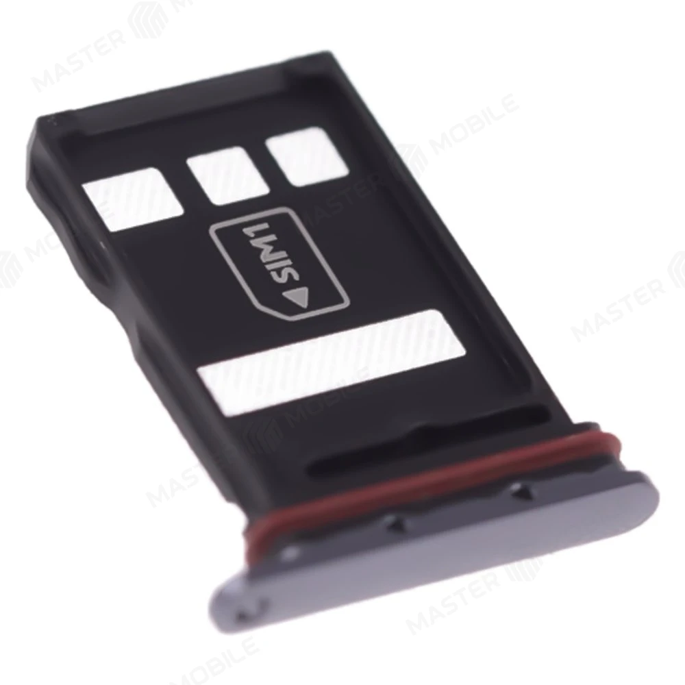 Держатель сим-карты для Huawei P50 (ABR-LX9) (черный) фото №3