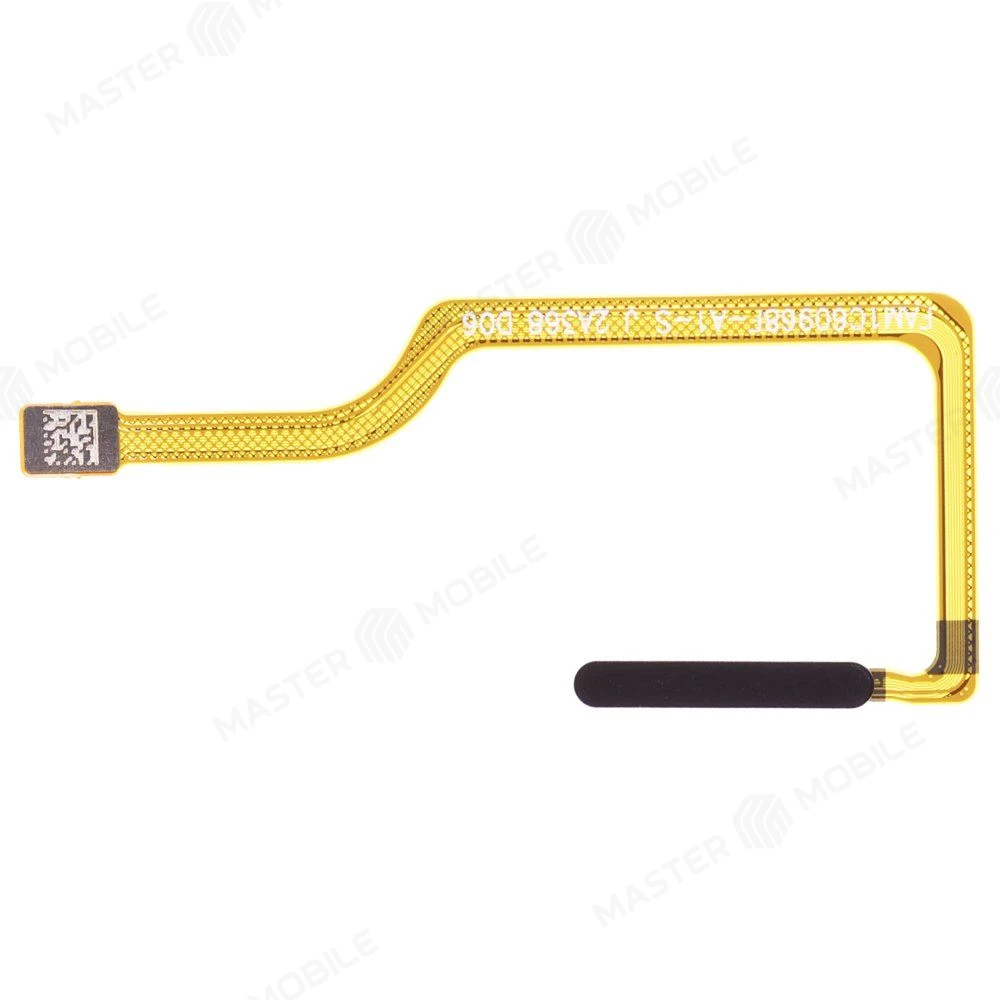 Шлейф для Huawei Honor 200 Lite (LLY-NX1) с комп. + сканер отпечатка пальца (черный)  фото №1