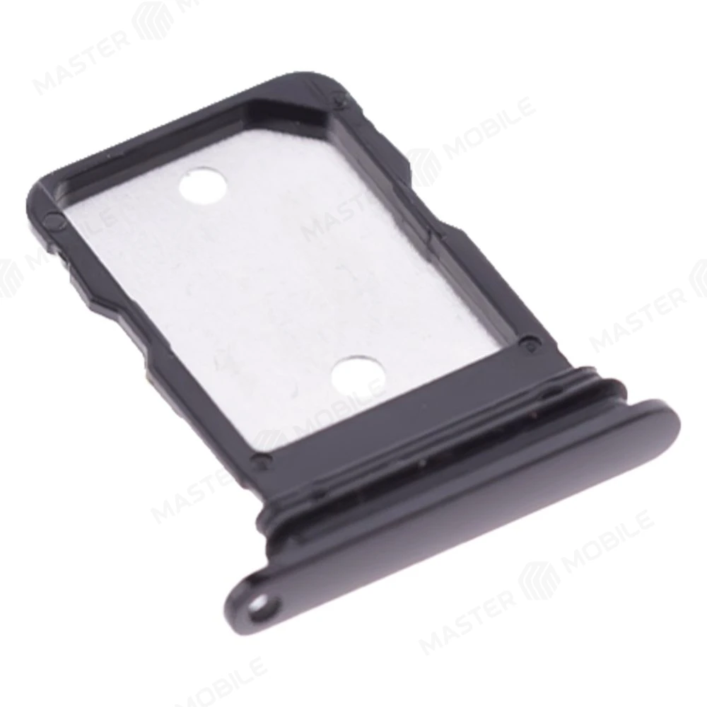 Держатель сим-карты для Google Pixel 6 Pro (GLUOG/G8VOU/GF5KQ) (черный) фото №3