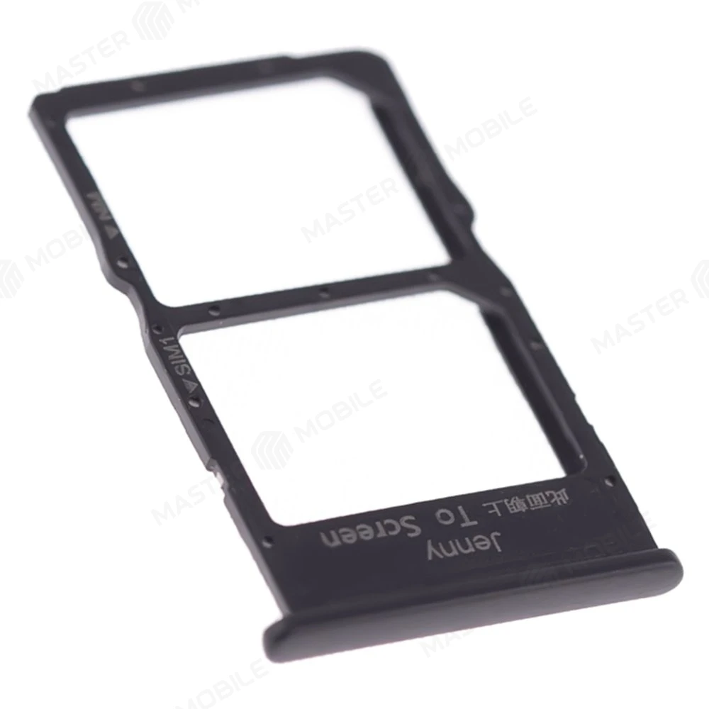 Держатель сим-карты для Huawei P40 Lite (JNY-LX1) (черный) фото №3