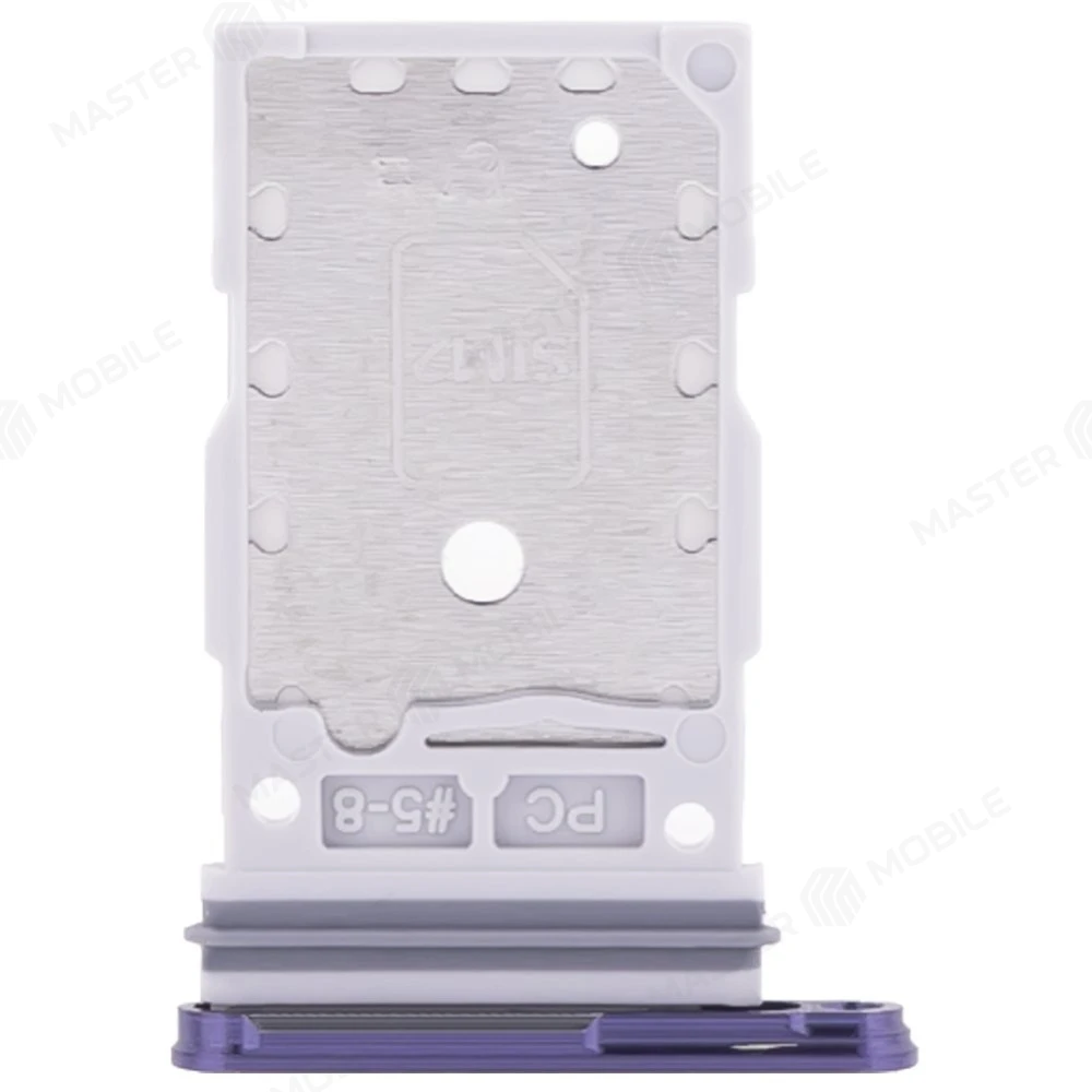 Держатель сим-карты для Samsung S926 Galaxy S24+ (фиолетовый) фото №2