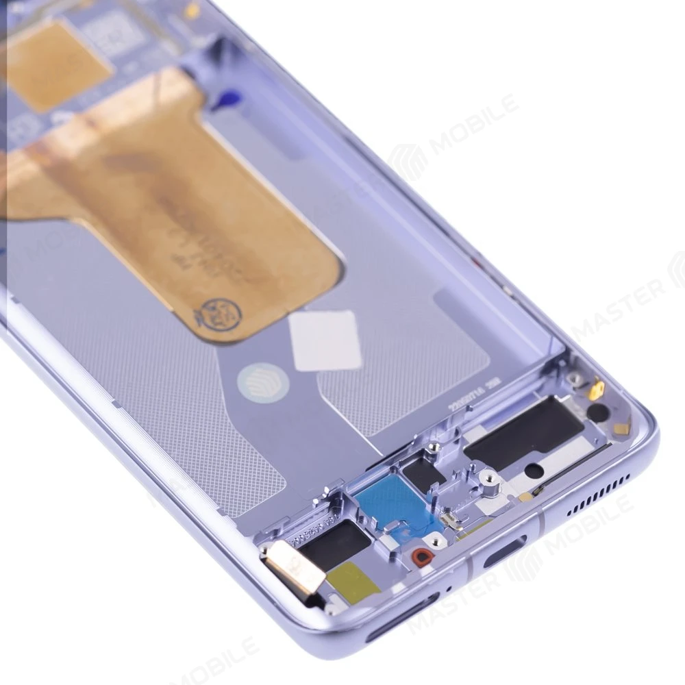 Дисплей для Xiaomi 12 (2201123G) / 12X (2112123AG) + тачскрин (фиолетовый) (в рамке) (ORIG100) (SP) фото №4