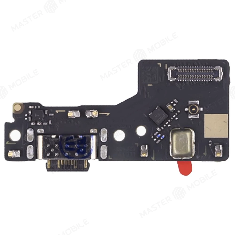 Нижняя плата для Xiaomi Poco M6 4G (2404АРC5FG) с комп. + разъем зарядки + микрофон (ORIG100)  фото №1