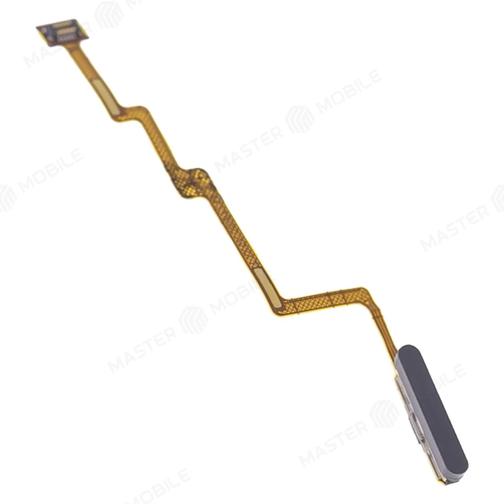 Шлейф для Xiaomi Poco F3 (M2012K11AG) с комп. + сканер отпечатка пальца (кнопка включения) (черный) фото №3