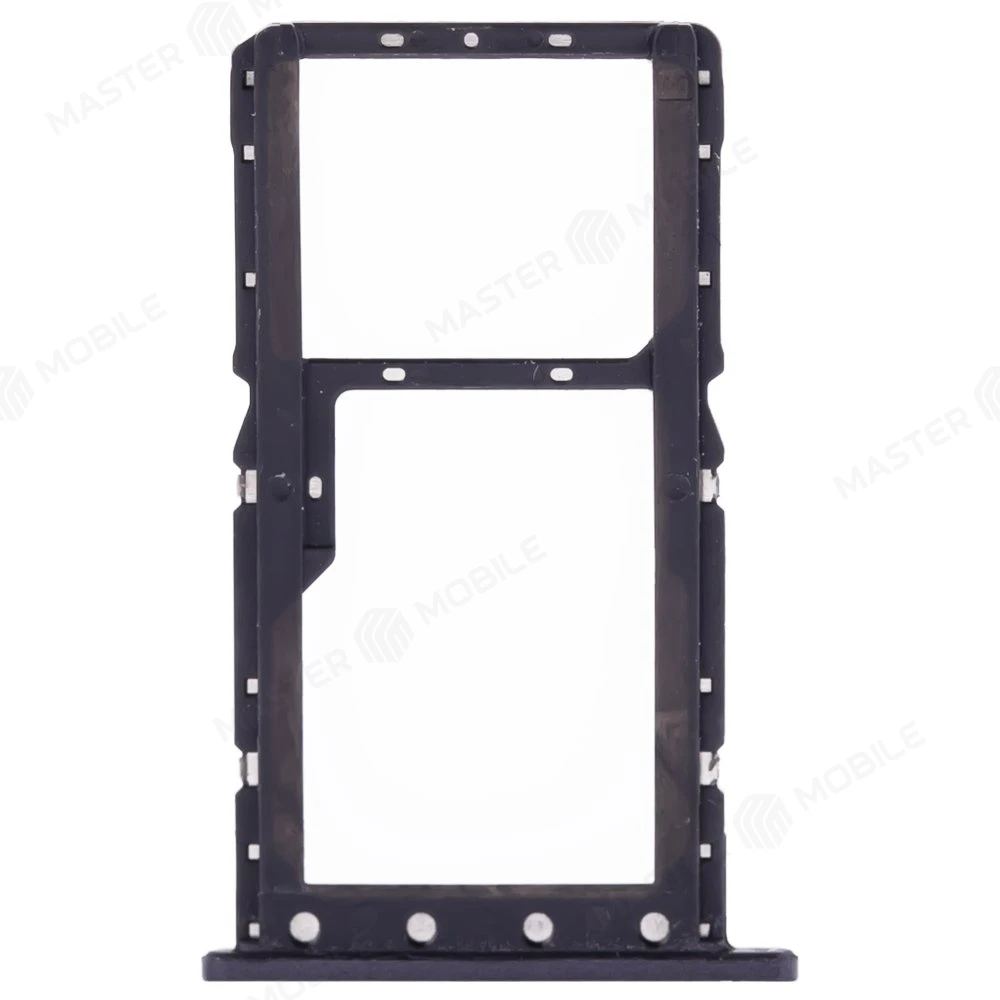 Держатель сим-карты для Xiaomi Pocophone F1 (M1805E10A) (черный)  фото №2