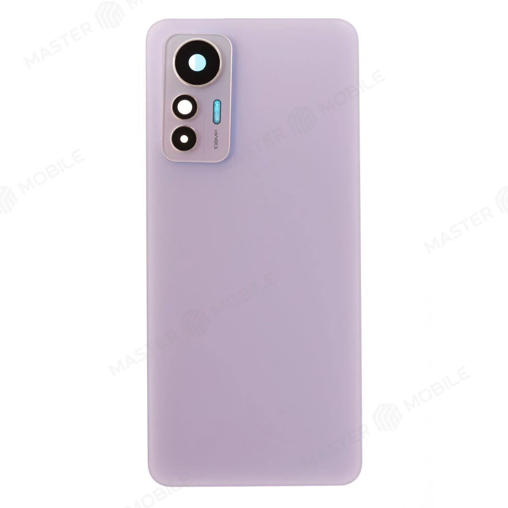 Задняя крышка для Xiaomi 12 Lite (2203129G) (розовый) (в сборе со стеклом камеры) фото №1