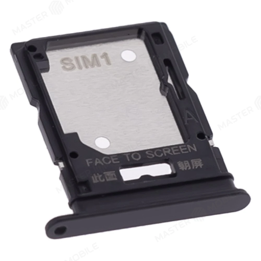 Держатель сим-карты для Xiaomi Redmi Note 12 Pro 4G (2209116AG) (черный) фото №3