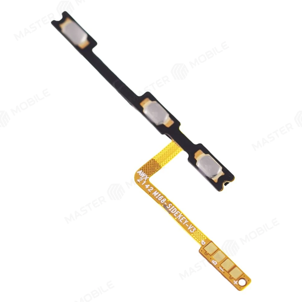 Шлейф для Samsung A032 Galaxy A03 Core с комп. (на кнопку включения и кнопки громкости) фото №3