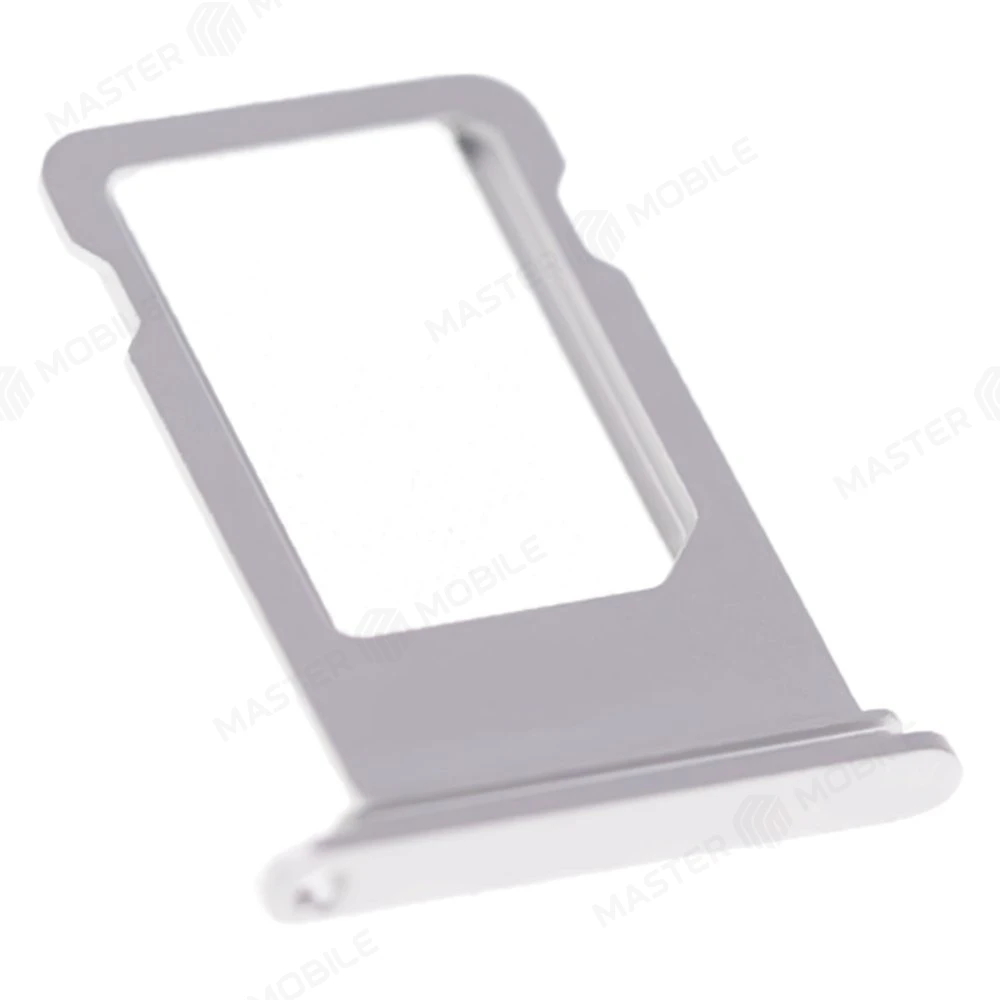 Держатель сим-карты для Apple iPhone 7 Plus (серебристый) фото №3