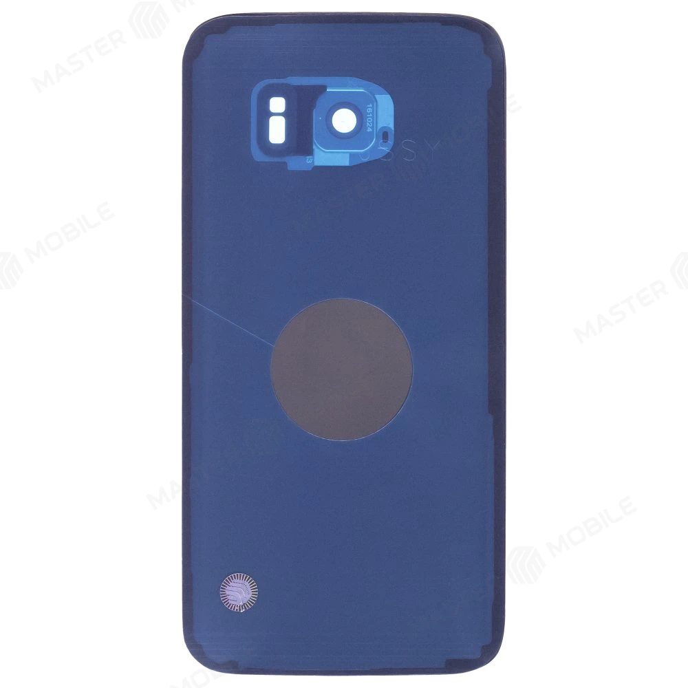 Задняя крышка для Samsung G930 Galaxy S7 (синий) (в сборе со стеклом камеры) фото №2