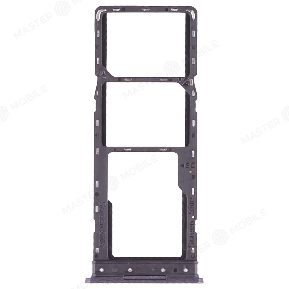 Держатель сим-карты для Tecno Spark GO 2024 (BG6) (черный) фото №1