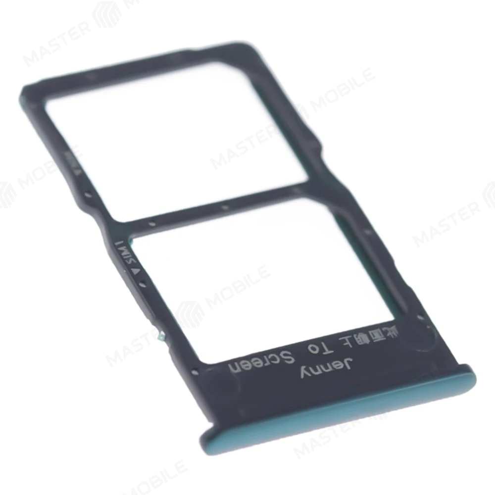 Держатель сим-карты для Huawei P40 Lite (JNY-LX1) (зеленый) фото №3