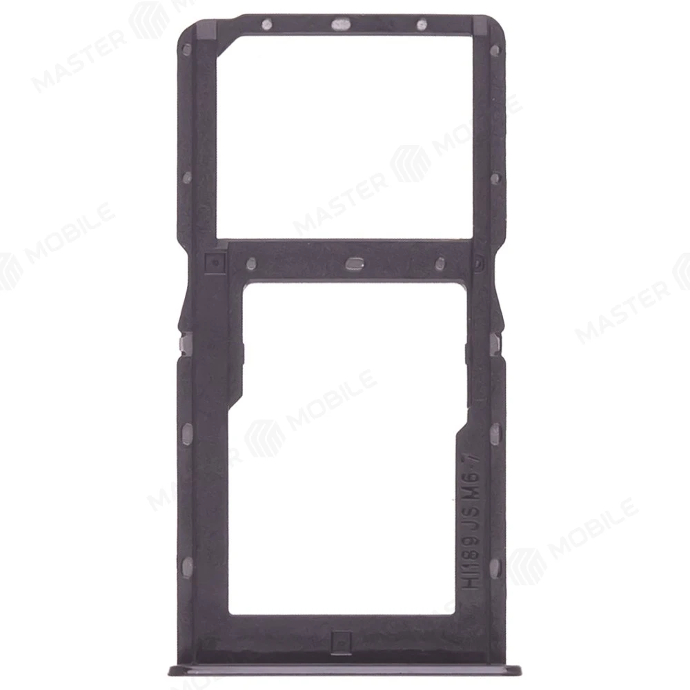 Держатель сим-карты для Huawei P30 Lite / Nova 4e (MAR-LX1M/MAR-AL00) / Honor 20S (MAR-LX1H) / Honor 20 Lite (MAR-LX1H) (черный) фото №2