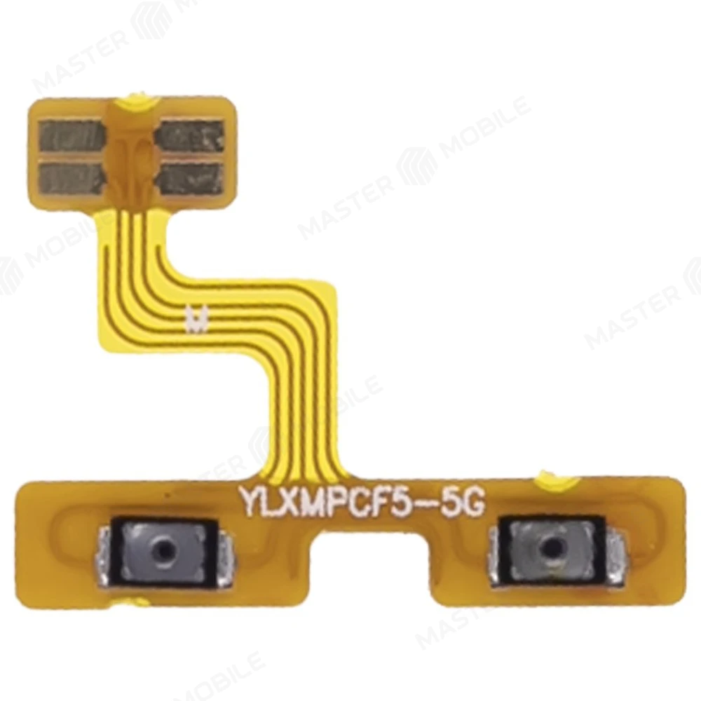 Шлейф для Xiaomi Poco F5 (23049PCD8G) / Redmi Note 12 Turbo (23049RAD8C) с комп. (на кнопки громкости)  фото №1