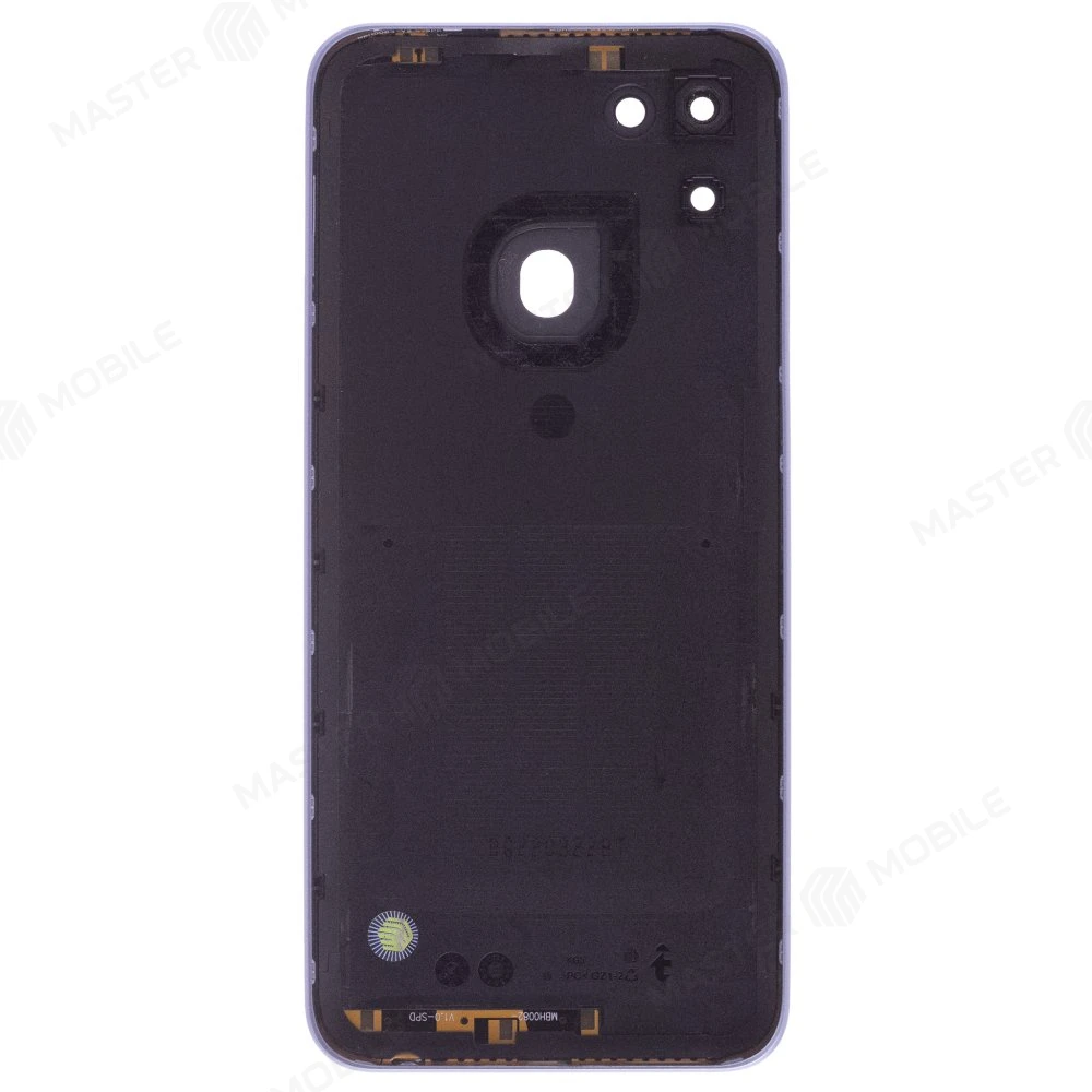 Задняя крышка для Tecno Spark GO 2022 (KG5) (серебристый) (в сборе со стеклом камеры) фото №2