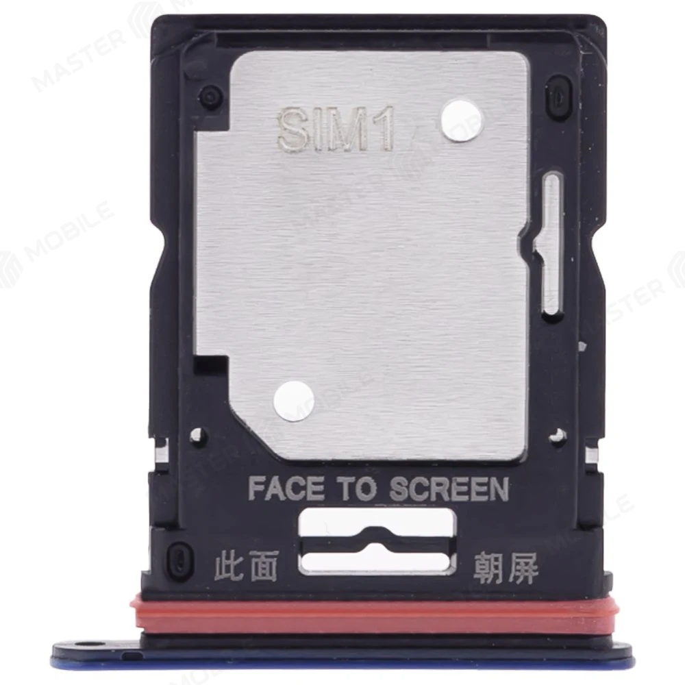 Держатель сим-карты для Xiaomi Redmi Note 11 Pro 4G (2201116TG) / Redmi Note 11 Pro 5G (2201116SG) (синий) фото №1