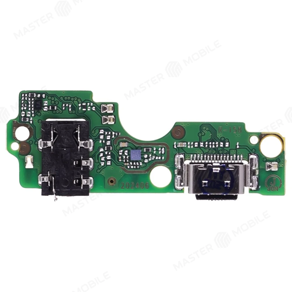 Нижняя плата для Itel S24 (S667LN) с комп. + разъем зарядки + микрофон фото №2